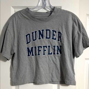 GAP Gray Dunder Mifflin Kids Tee